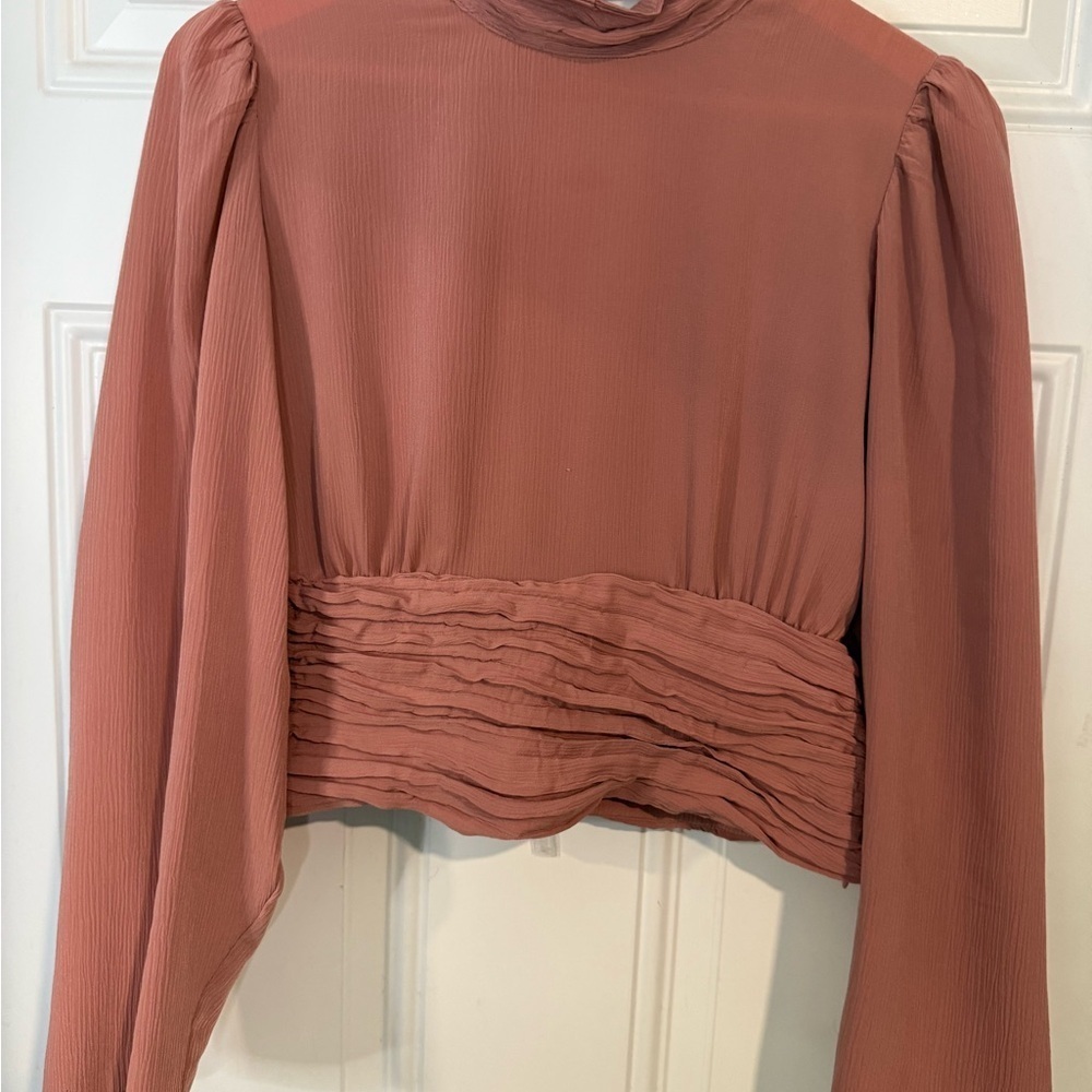Elegant Mauve Women's Top